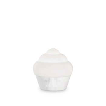 Veioza CUPCAKE BIANCO GX53 max 1 x 15W