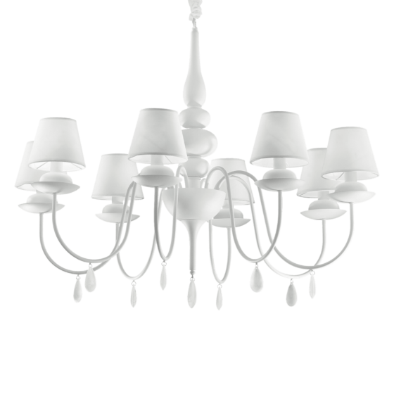 Lampa Suspendata BLANCHE  E14 max 8 x 40W