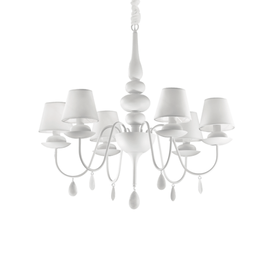 Lampa Suspendata BLANCHE  E14 max 6 x 40W
