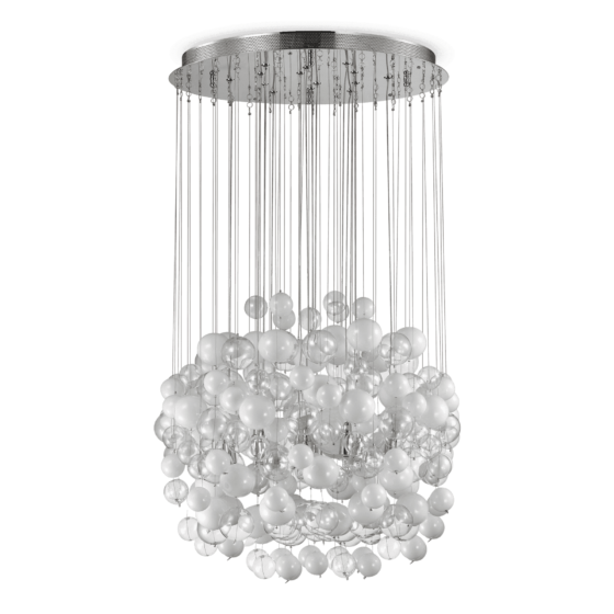 Lampa Suspendata BOLLICINE CROMO G9 max 14 x 40W