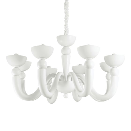 Lampa Suspendata BON BON BIANCO E14 max 8 x 40W