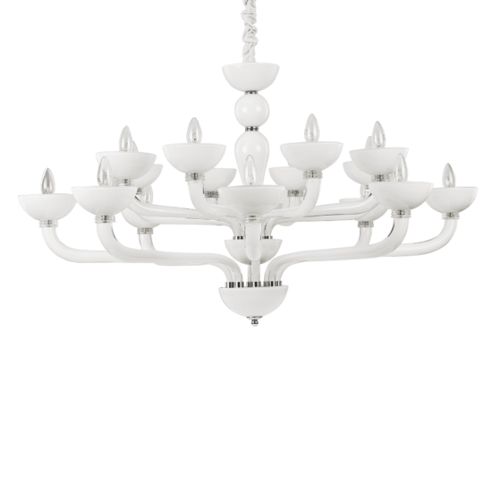 Lampa Suspendata CASANOVA CROMO E14 max 16 x 40W