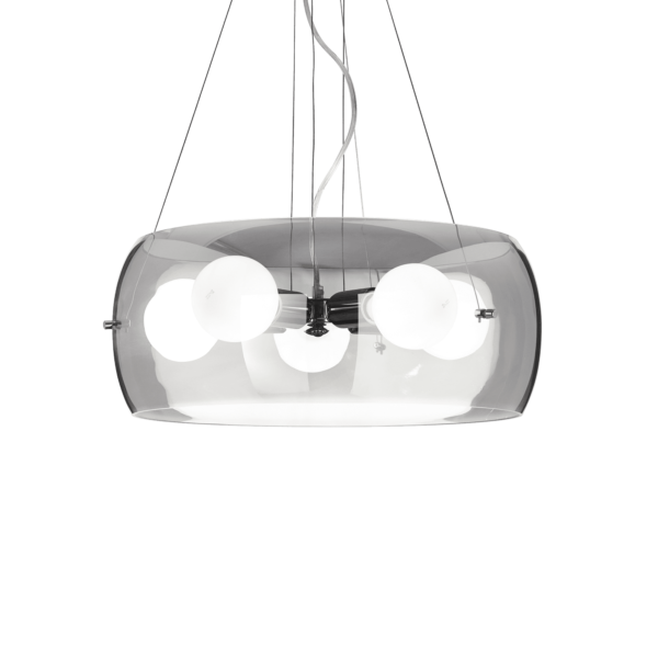 Lampa Suspendata AUDI-10 CROMO E27 max 5 x 60W