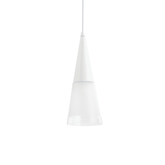 Lampa Suspendata CONO BIANCO E14 max 1 x 40W