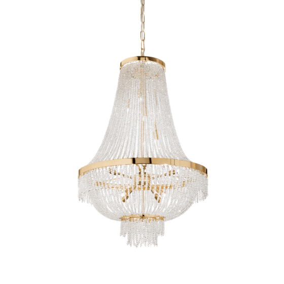 Lampa Suspendata AUGUSTUS ORO G9 max 12 x 40W