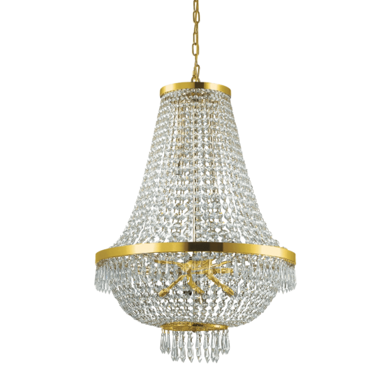 Lampa Suspendata CAESAR ORO G9 max 12 x 40W