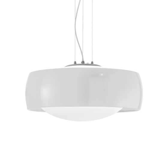 Lampa Suspendata COMFORT BIANCO E27 max 1 x 60W