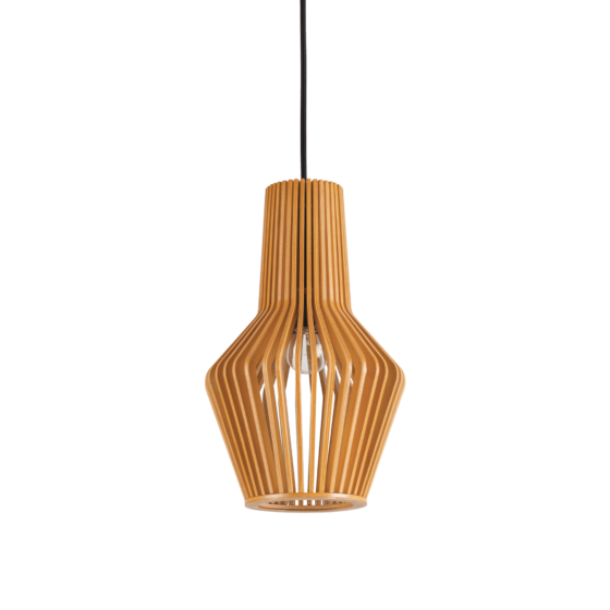Lampa Suspendata CITRUS LEGNO E27 max 1 x 60W