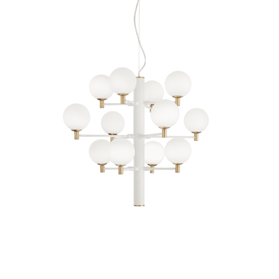 Lampa Suspendata COPERNICO BIANCO G9 max 12 x 40W