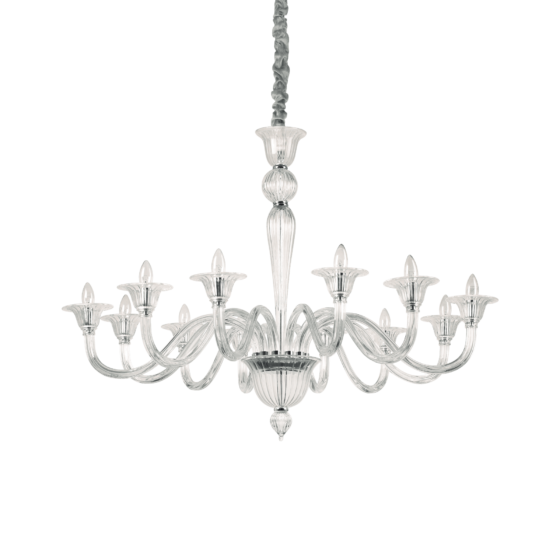 Lampa Suspendata BRIGITTA CROMO E14 max 12 x 40W