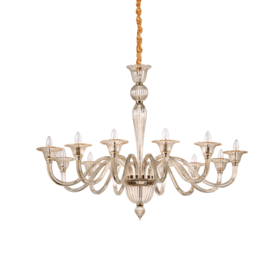 Lampa Suspendata BRIGITTA ORO E14 max 12 x 40W