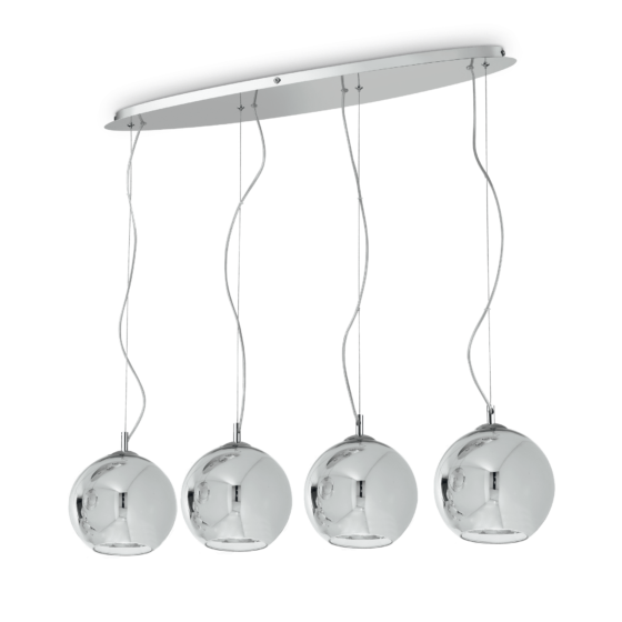 Lampa Suspendata DISCOVERY CROMO CROMO E27 max 4 x 60W