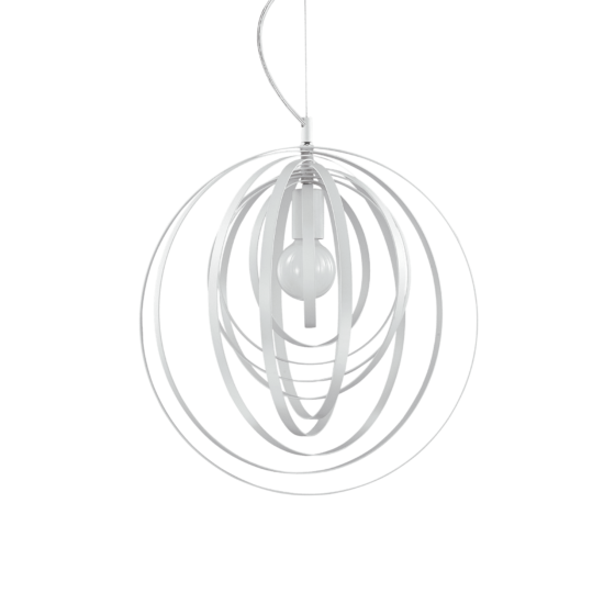 Lampa Suspendata DISCO BIANCO E27 max 1 x 60W