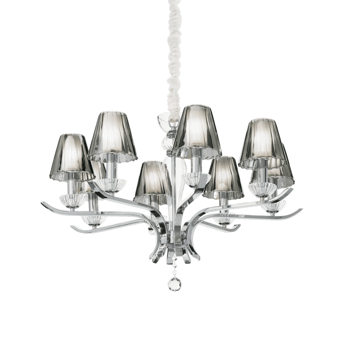 Lampa Suspendata EVENT CROMO E14 max 8 x 40W