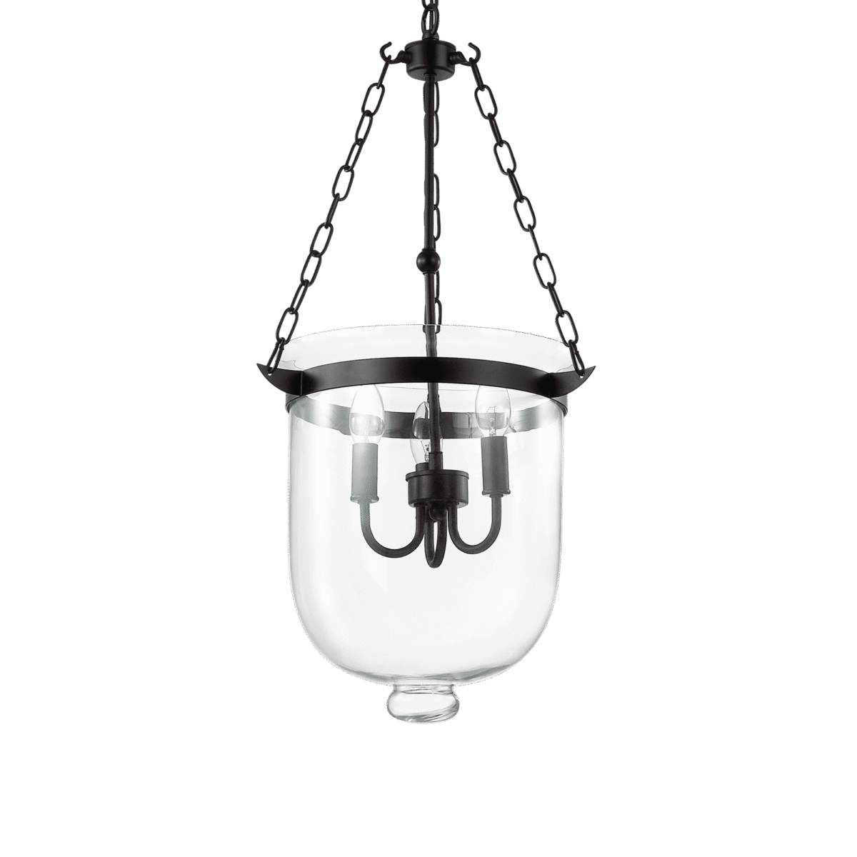 Lampa Suspendata ENTRY NERO E14 max 3 x 40W