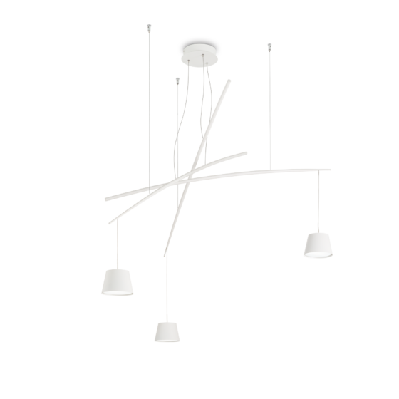 Lampa Suspendata FISH BIANCO LED 18W