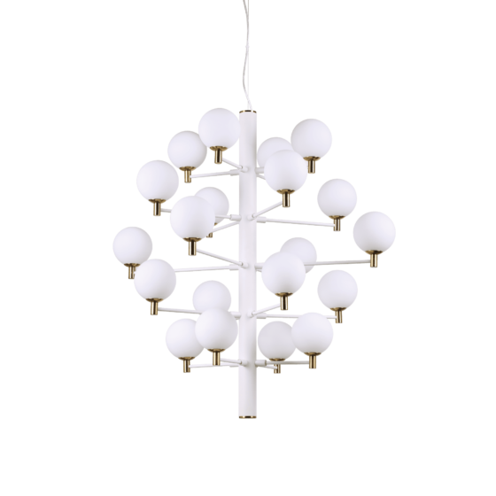 Lampa Suspendata COPERNICO BIANCO G9 max 20 x 40W