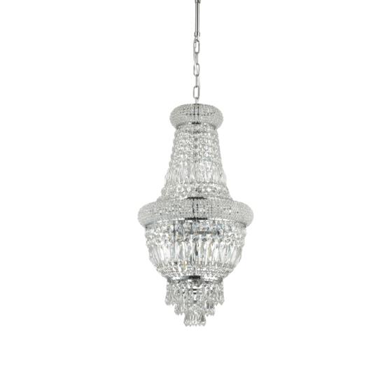 Lampa Suspendata DUBAI CROMO E14 max 5 x 40W