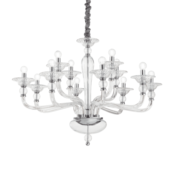 Lampa Suspendata DANIELI CROMO E14 max 12 x 40W