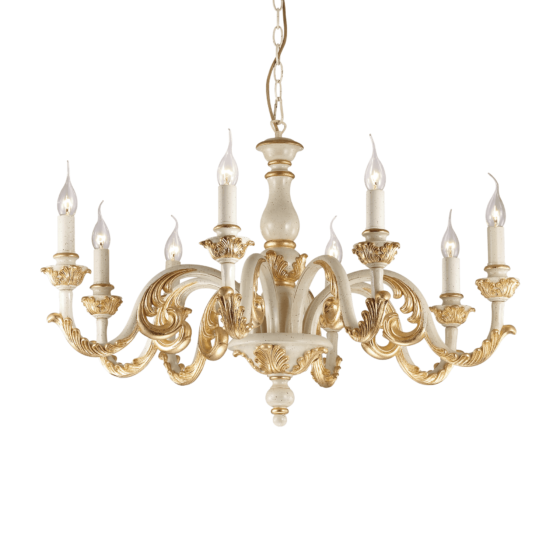 Lampa Suspendata GIGLIO ORO E14 max 8 x 40W