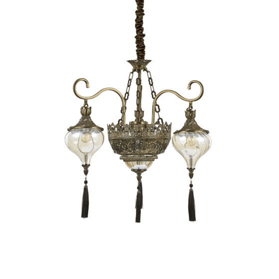 Lampa Suspendata HAREM BRUNITO E27 max 5 x 60W