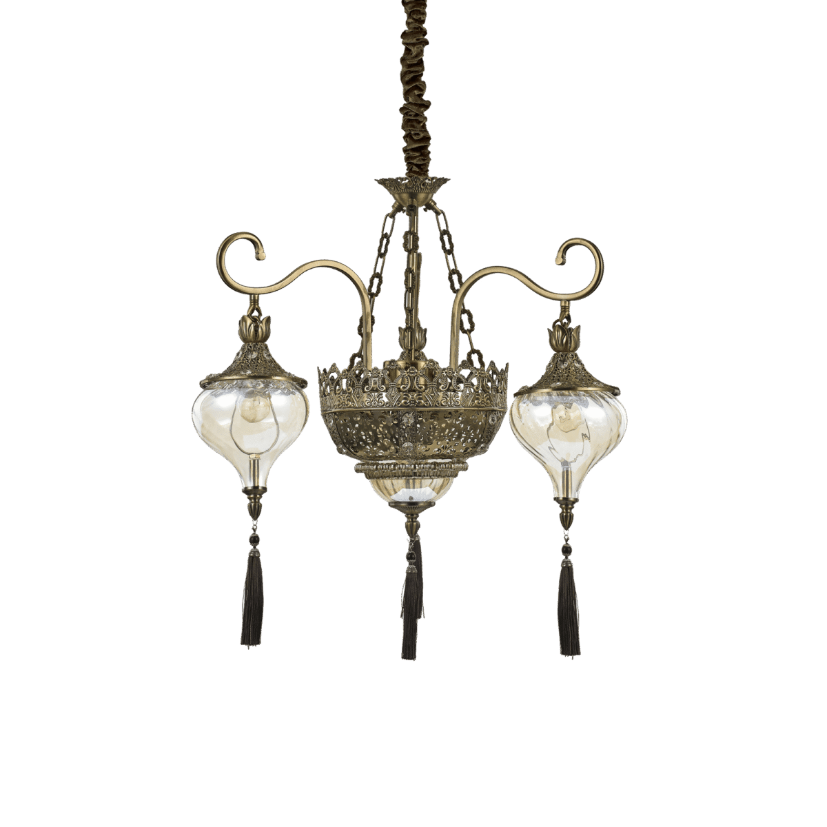 Lampa Suspendata HAREM BRUNITO E27 max 5 x 60W