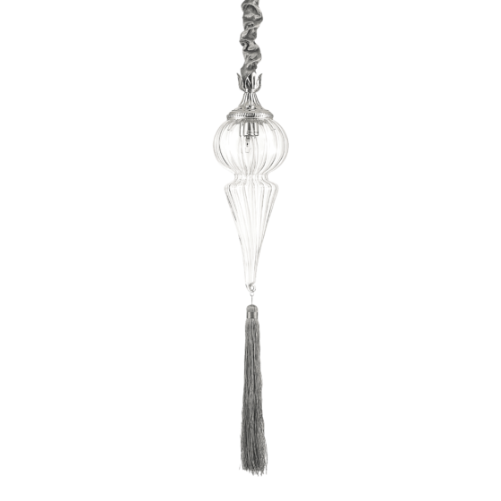 Lampa Suspendata HAMMAM ARGENTO E14 max 1 x 40W