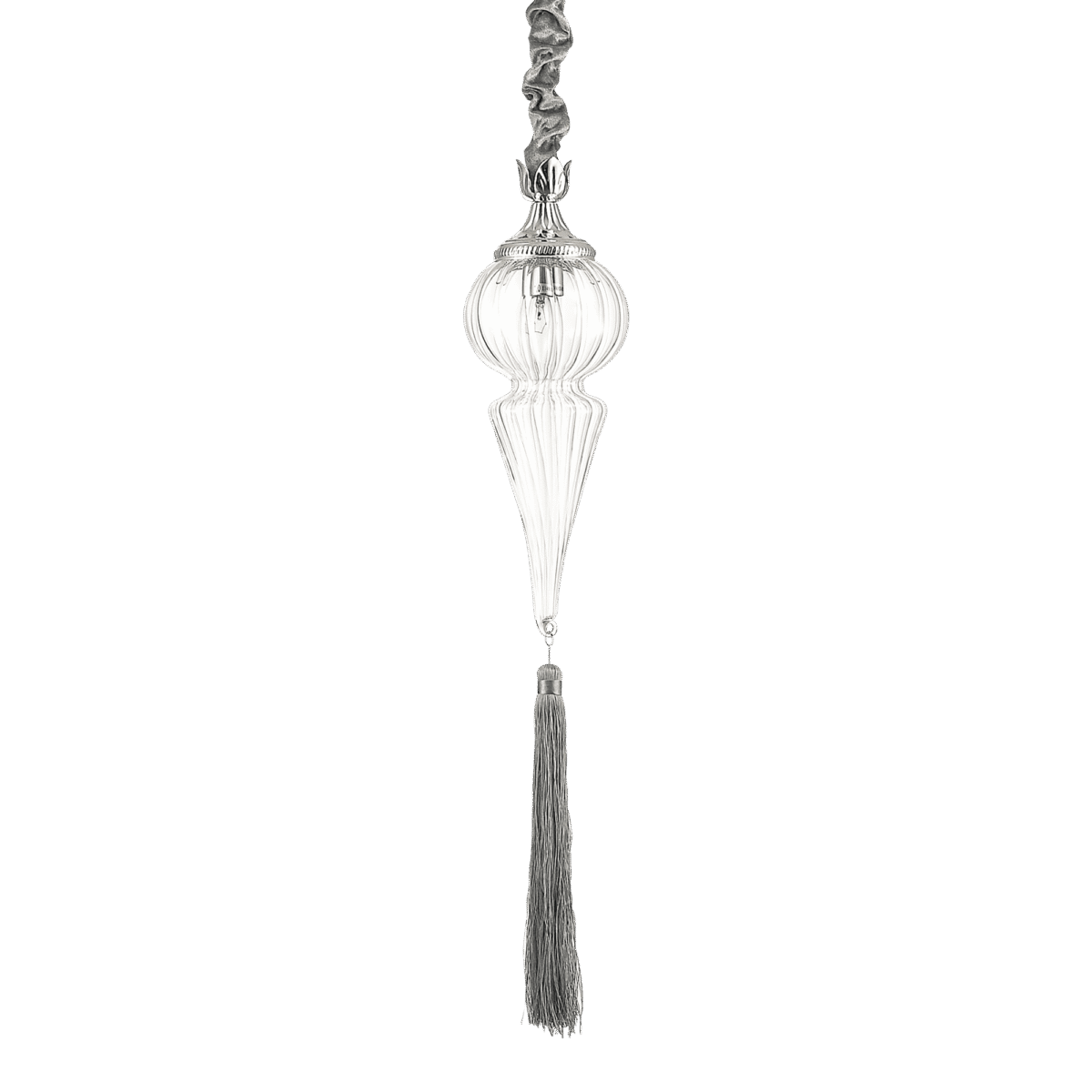 Lampa Suspendata HAMMAM ARGENTO E14 max 1 x 40W