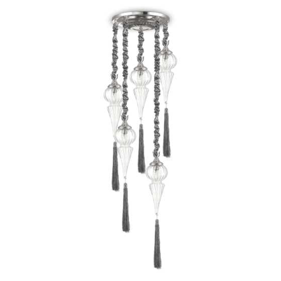 Lampa Suspendata HAMMAM ARGENTO E14 max 5 x 40W