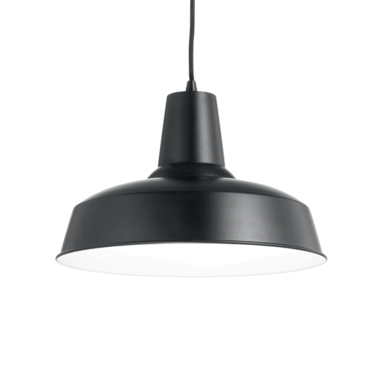 Lampa Suspendata MOBY NERO E27 max 1 x 60W