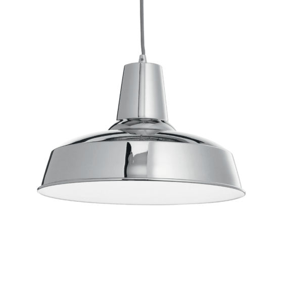 Lampa Suspendata MOBY CROMO E27 max 1 x 60W