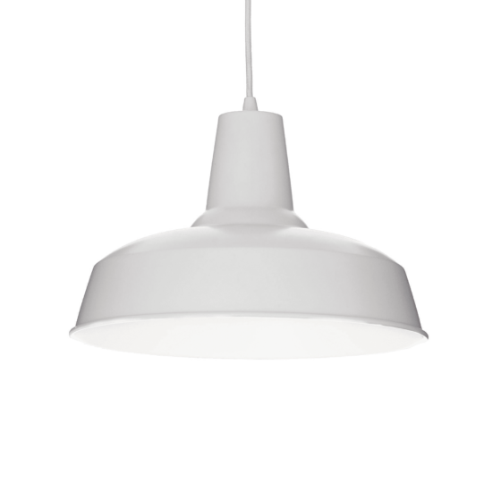 Lampa Suspendata MOBY BIANCO E27 max 1 x 60W