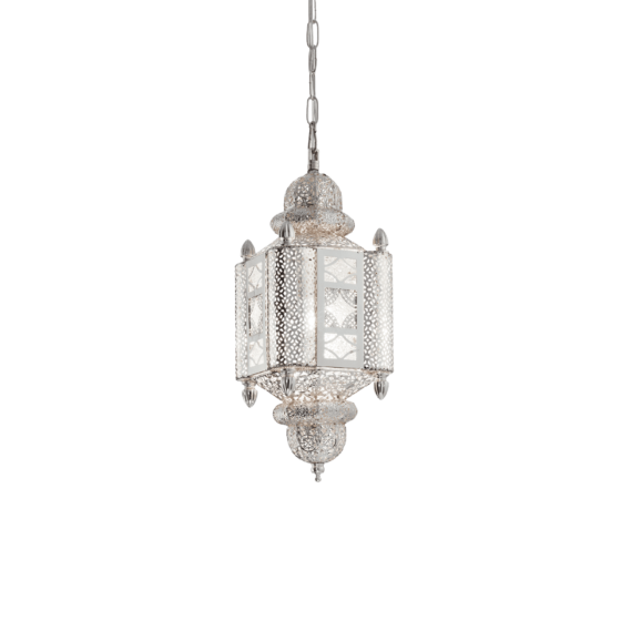 Lampa Suspendata NAWA ARGENTO E27 max 1 x 60W