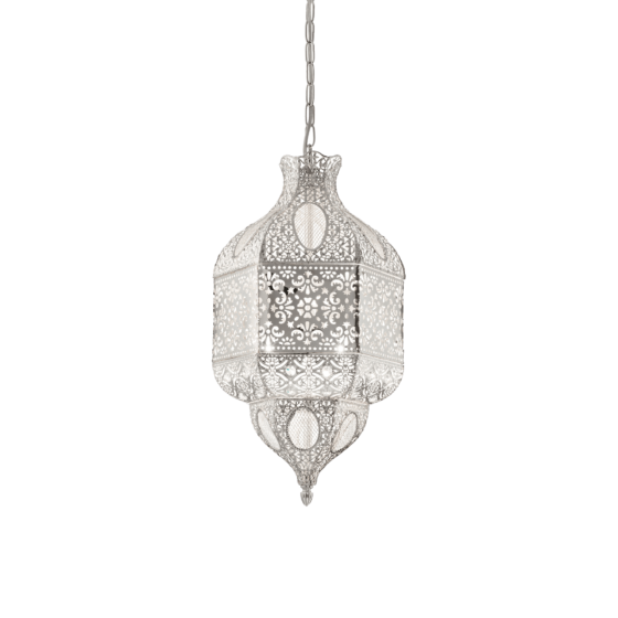 Lampa Suspendata NAWA ARGENTO E27 max 3 x 60W