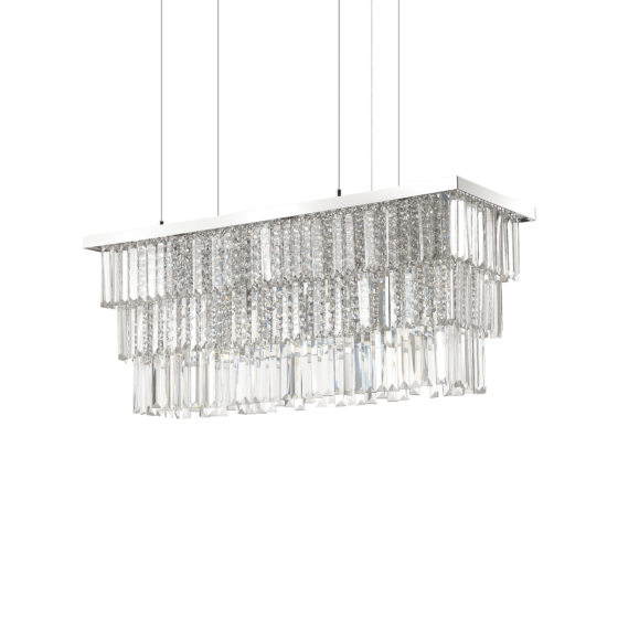 Lampa Suspendata MARTINEZ CROMO E14 max 6 x 40W