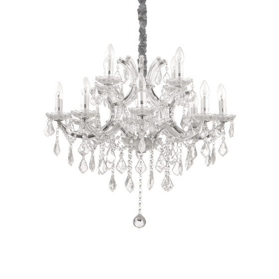 Lampa Suspendata NAPOLEON CROMO E14 max 12 x 40W