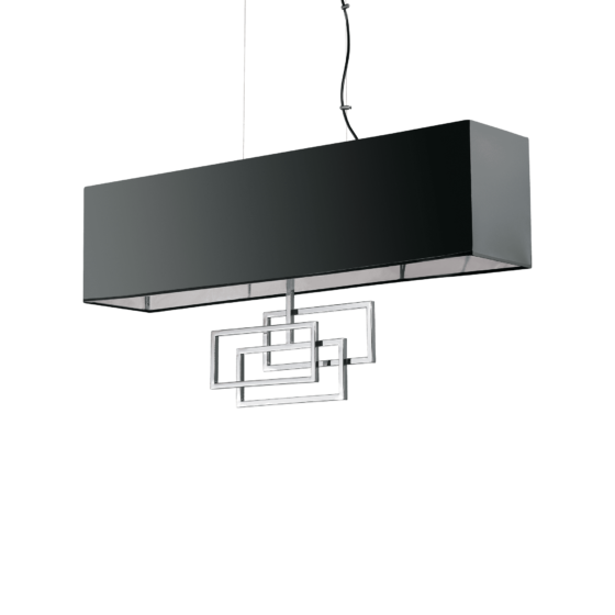 Lampa Suspendata LUXURY NERO E14 max 6 x 40W