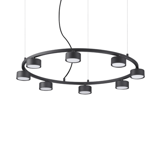 Lampa Suspendata MINOR NERO GX53 max 8 x 15W