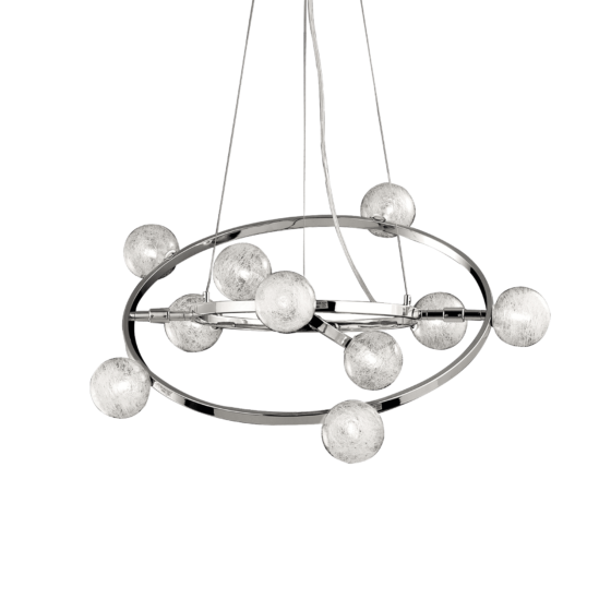 Lampa Suspendata ORBITAL CROMO G9 max 10 x 40W