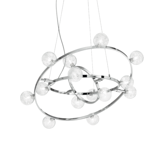 Lampa Suspendata ORBITAL CROMO G9 max 14 x 40W