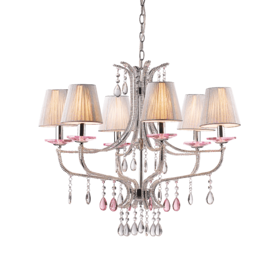 Lampa Suspendata VIOLETTE  E14 max 6 x 40W
