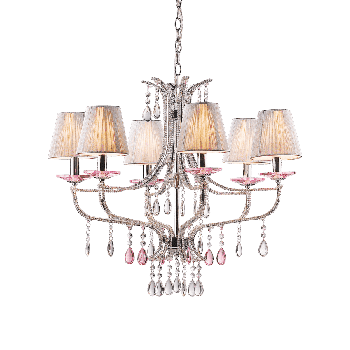 Lampa Suspendata VIOLETTE E14 max 6 x 40W