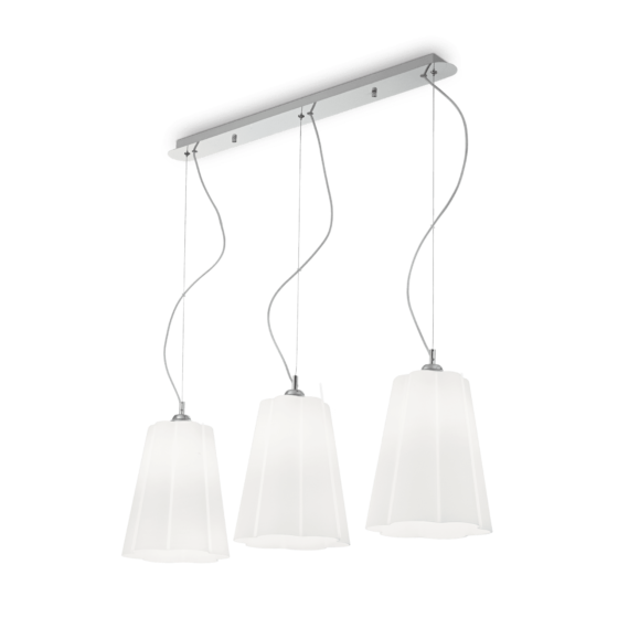 Lampa Suspendata SESTO CROMO E27 max 3 x 60W