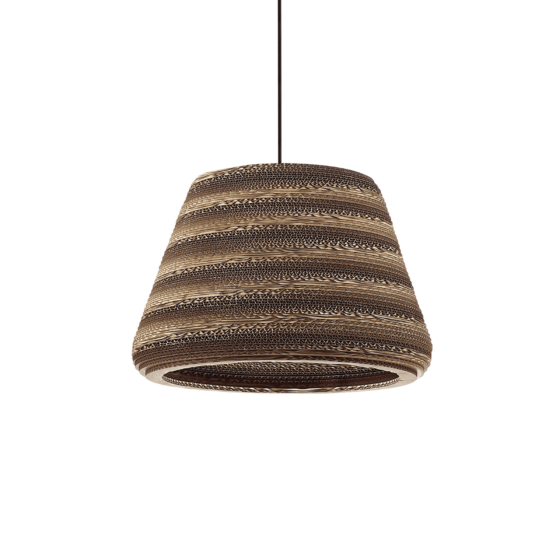 Lampa Suspendata PAPER NERO E27 max 1 x 60W