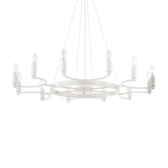 Lampa Suspendata SPACE BIANCO E14 max 12 x 40W