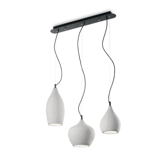 Lampa Suspendata SOFT NERO E14 max 3 x 40W