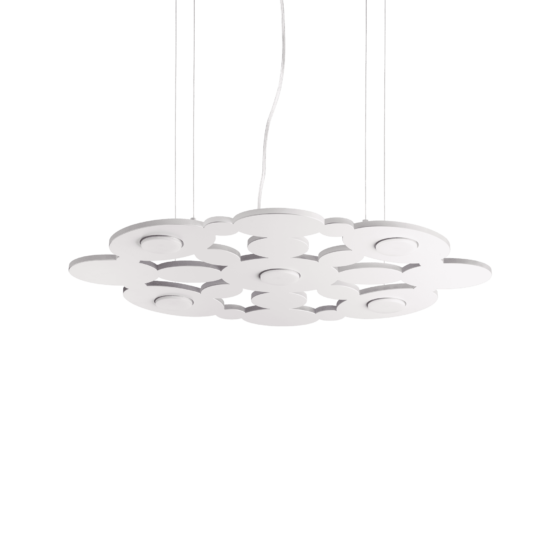 Lampa Suspendata TORONTO BIANCO GX53 max 5 x 15W