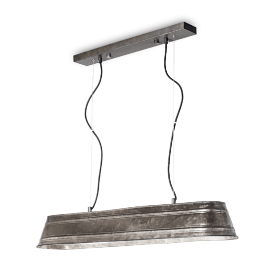 Lampa Suspendata SALOON MARRONE/NERO E27 max 4 x 60W