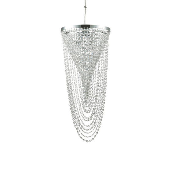 Lampa Suspendata PEARL CROMO E14 max 4 x 40W
