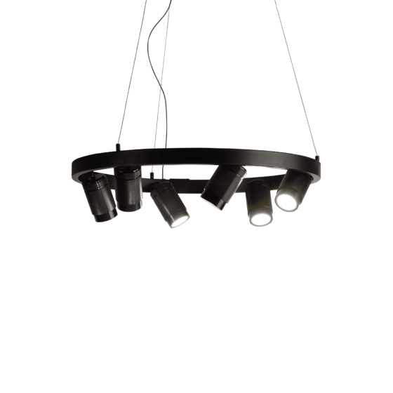 Lampa Suspendata ZOOM NERO LED 28W